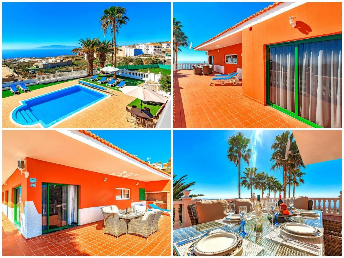 Los Menores Villa Raquel With Private Pool And Sea View מראה חיצוני תמונה